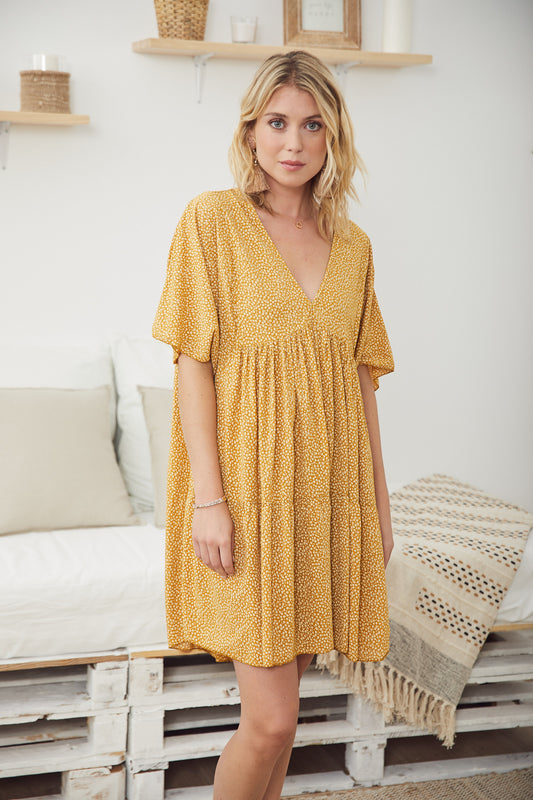 Φόρεμα midi/mini floral