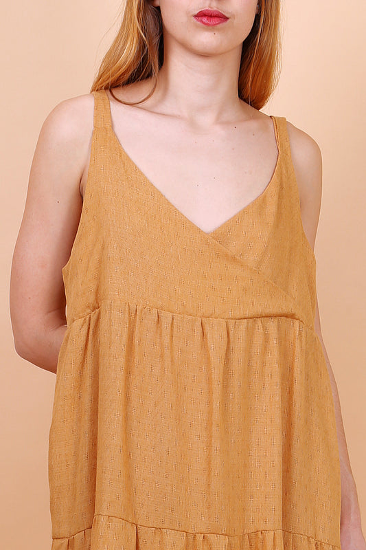 Φόρεμα maxi βαμβακερό