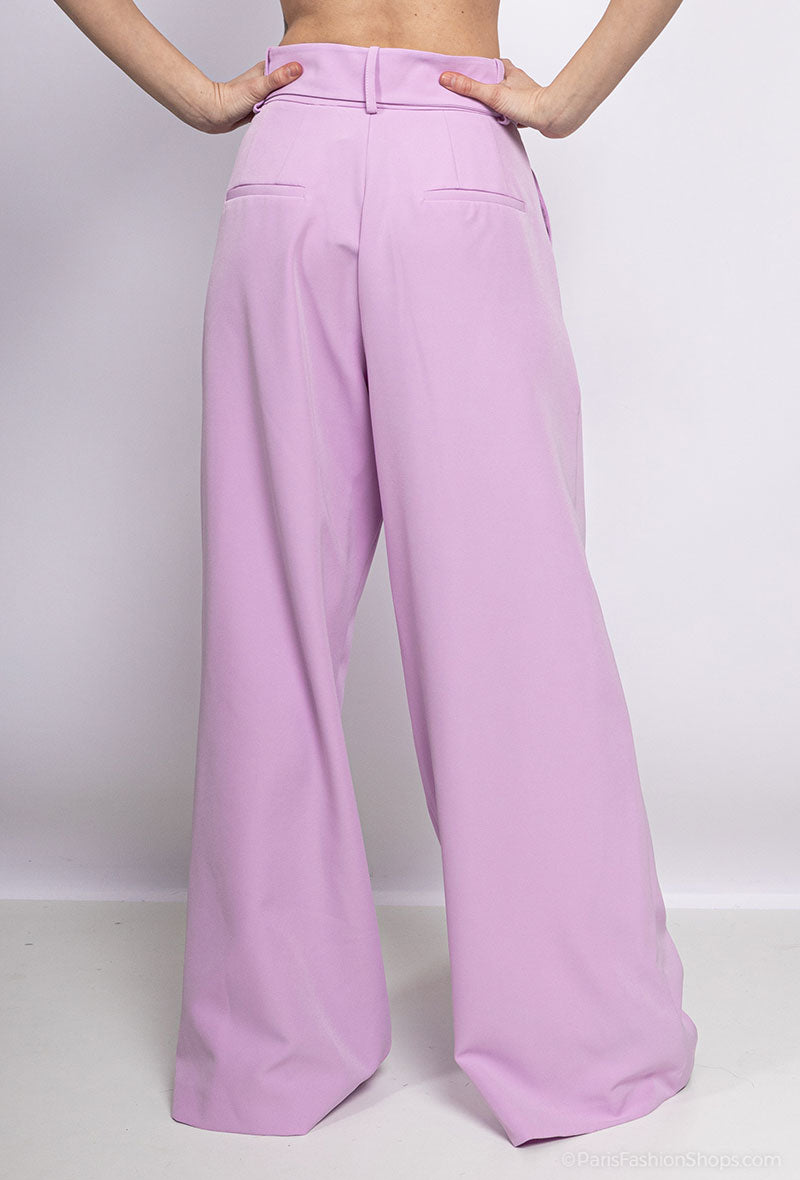 Παντελόνα ψηλόμεση με ζώνη