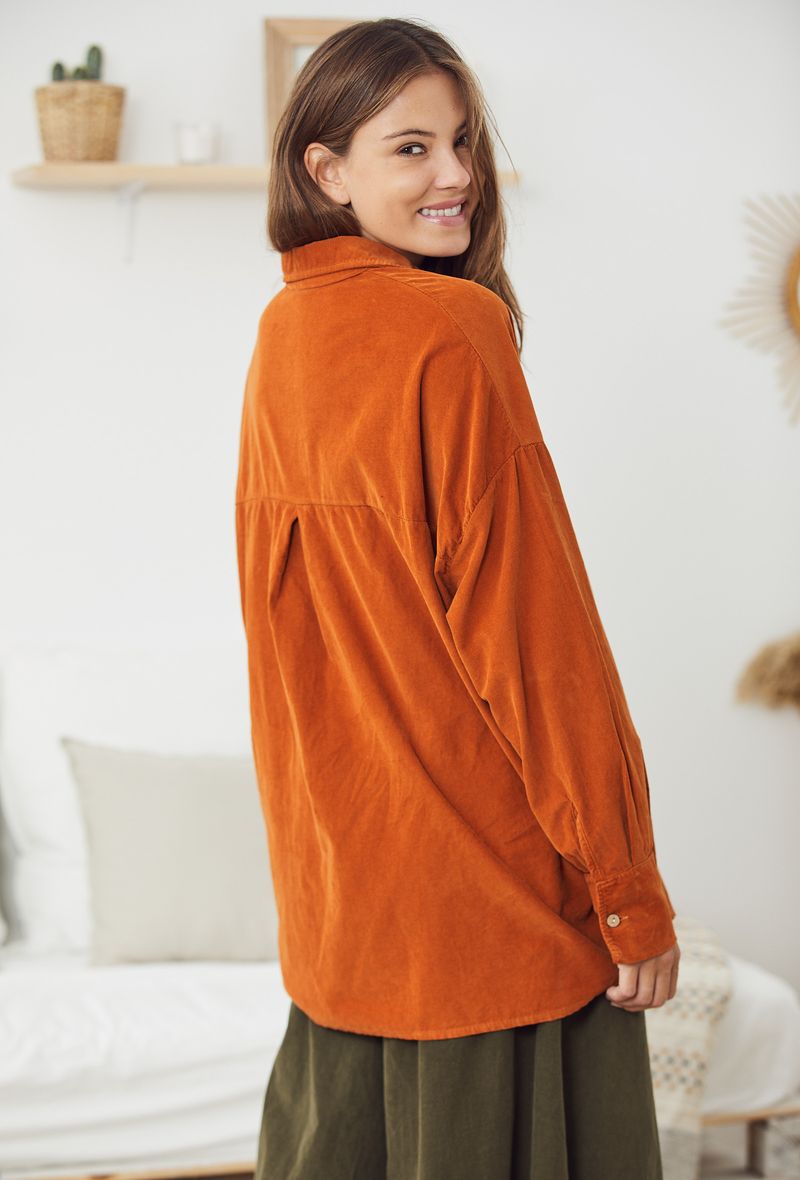 Μπλούζα φαρδιά βαμβακερή