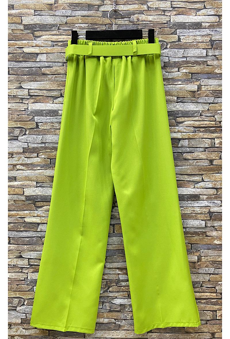 Παντελόνι ψηλόμεσο με ζώνη