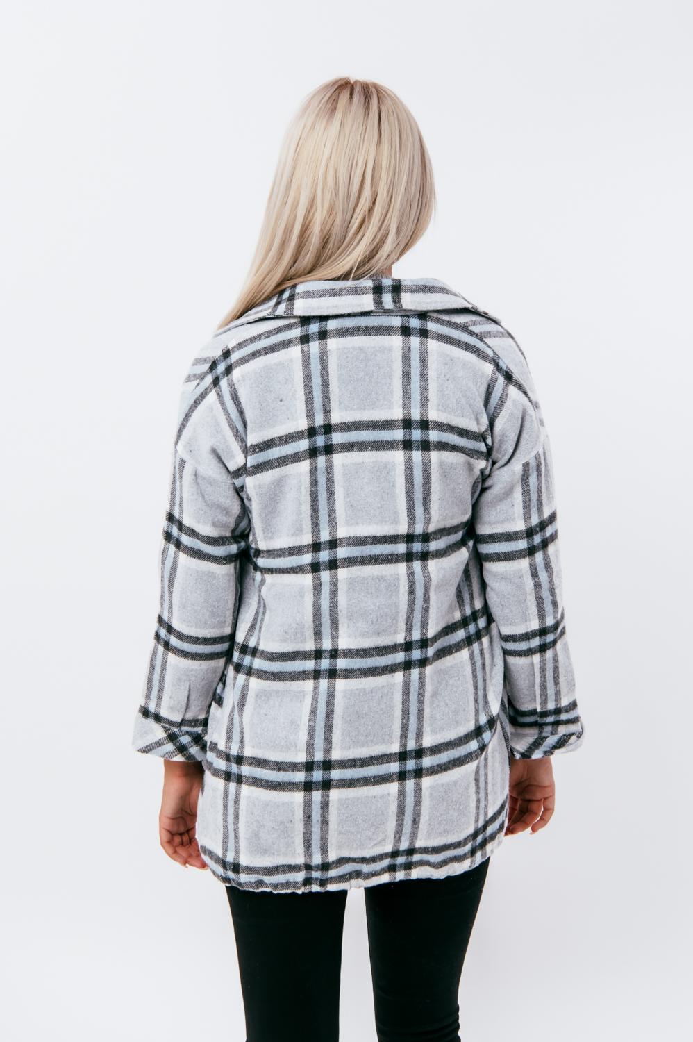 Shaket καρό με τσέπες