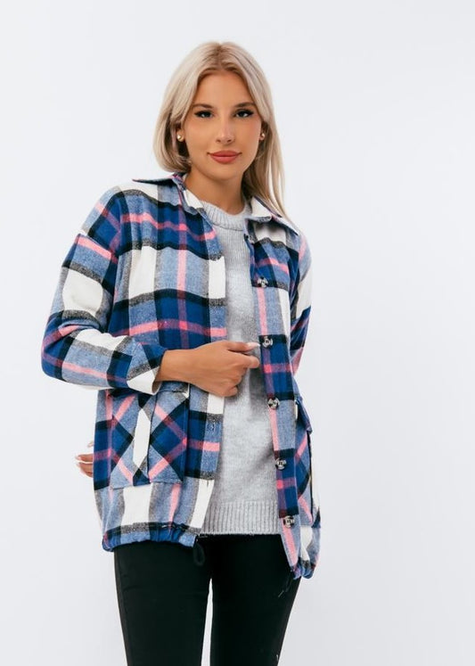 Shaket καρό με τσέπες