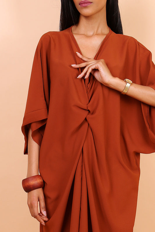 Φόρεμα μακρύ ασύμμετρο