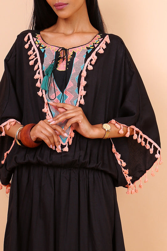 Φόρεμα boho maxi