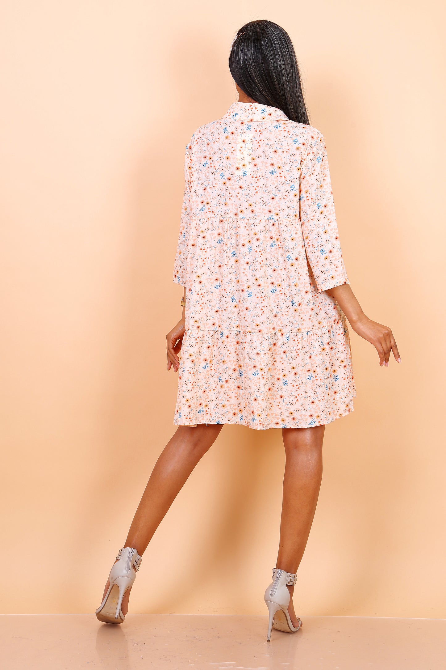 Shirt Dress mini floral