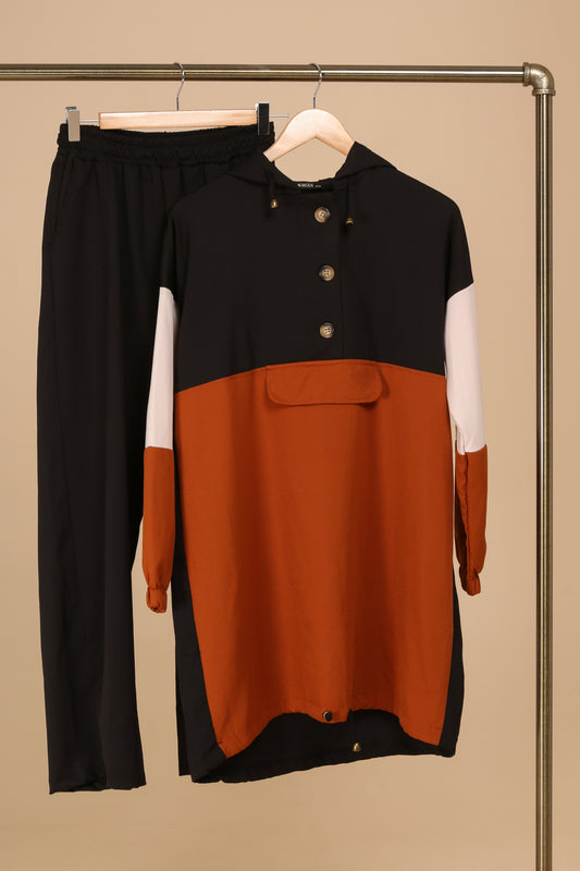 Σετ μπλουζοφόρεμα - παντελόνι