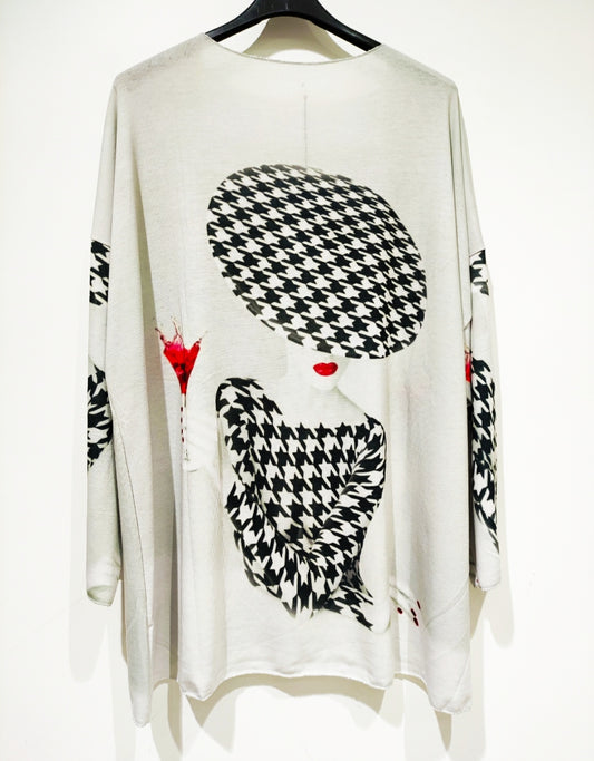 Tunic ethnic oversized