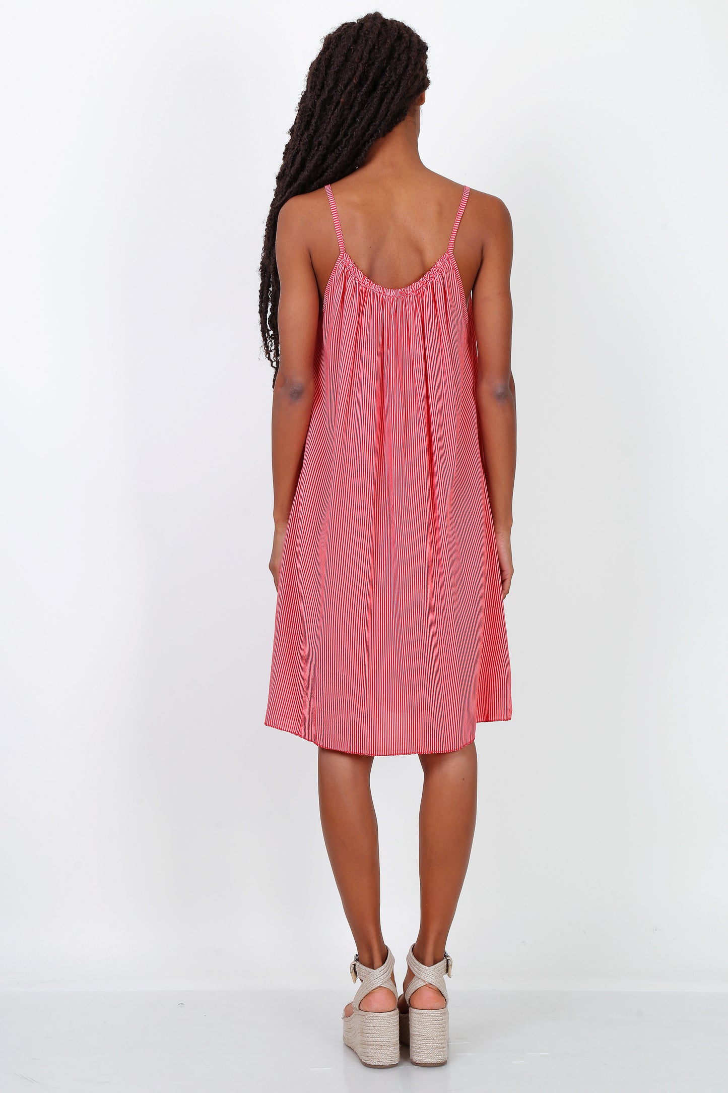 Φόρεμα midi/mini ριγέ