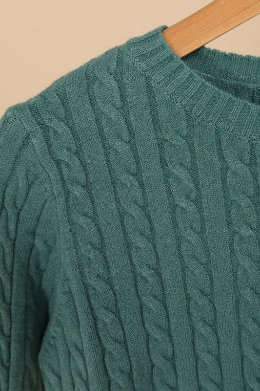 Μπλούζα cropped πλεκτή