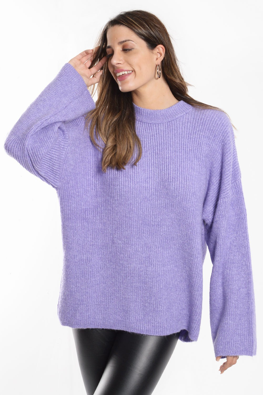 Μπλούζα πλεκτή oversized