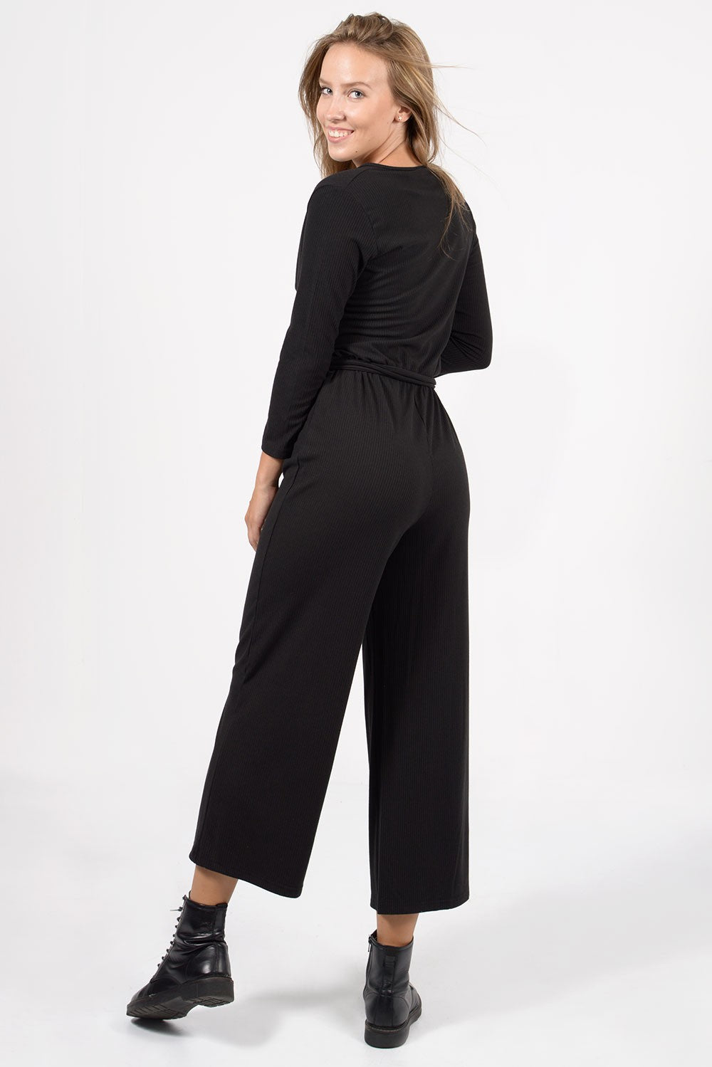 Ολόσωμη φόρμα rib cropped