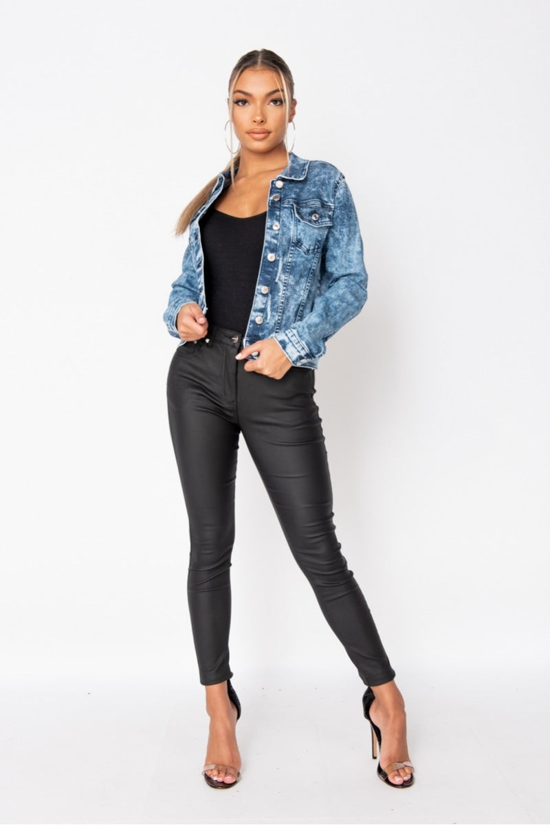 Denim Jacket ξεβαμμένο