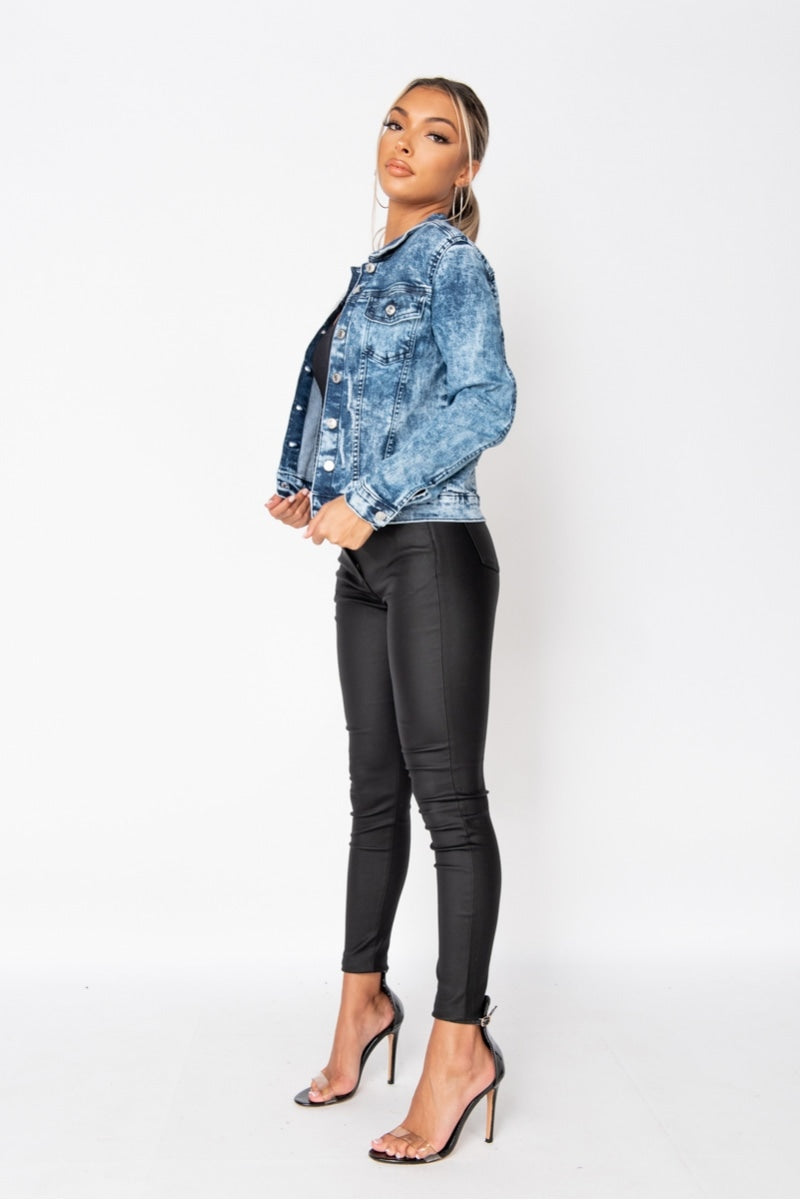 Denim Jacket ξεβαμμένο