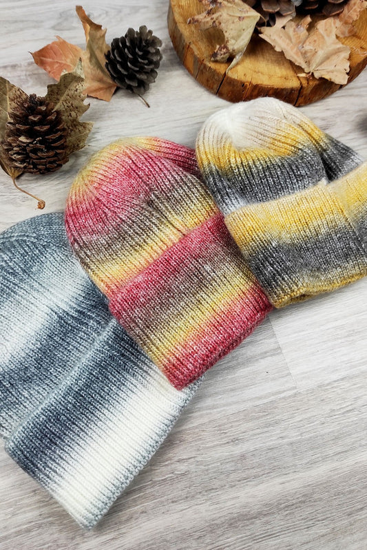 Σκούφος πλεκτός πολύχρωμος