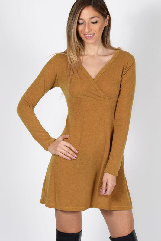 Φόρεμα μίνι κρουαζέ