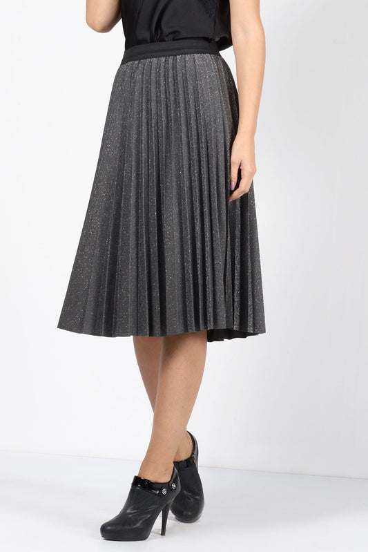 Φούστα Lurex πλισέ