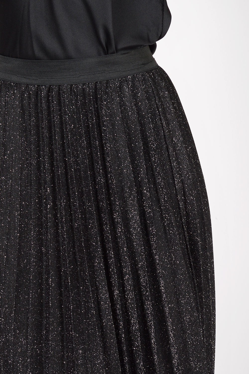 Φούστα Lurex πλισέ
