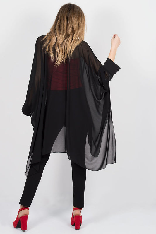 Πουκαμίσα διάφανη oversized