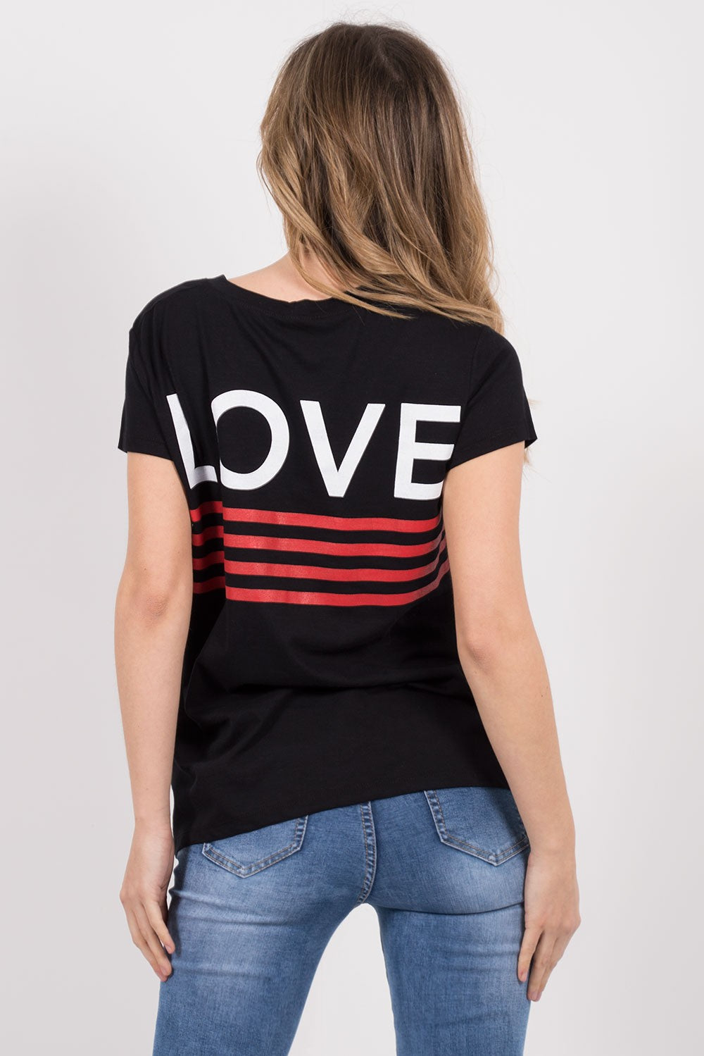 Top με στάμπα Love