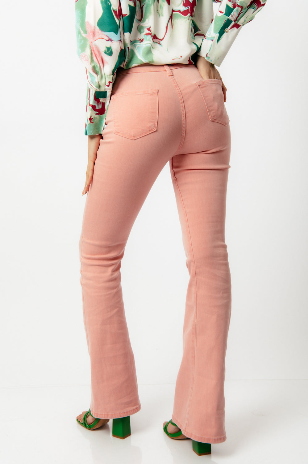 Παντελόνι denim καμπάνα