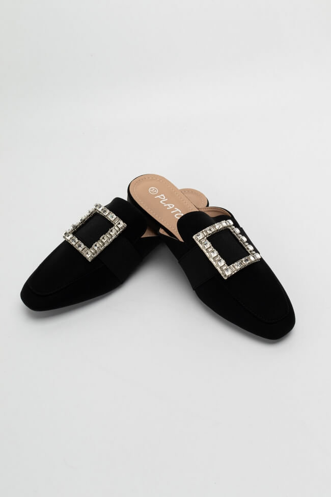 Mules satin