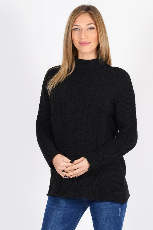 Πλεκτή μπλούζα