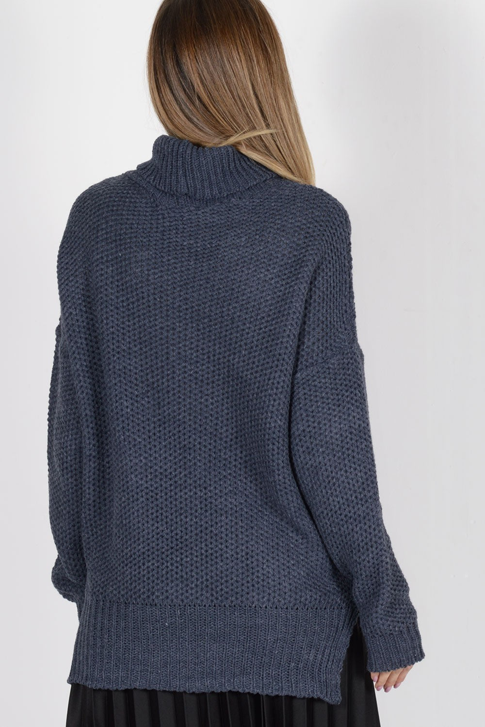 Pullover πλεκτό ζιβάγκο