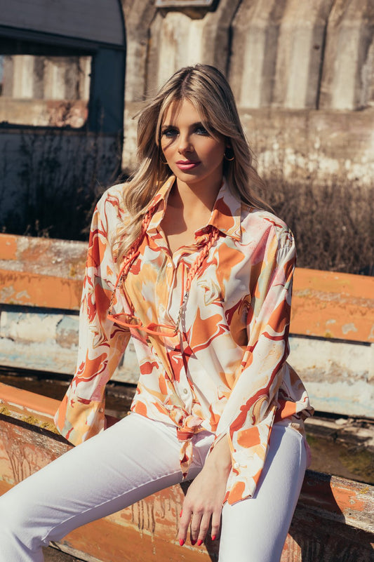 Πουκαμίσα tie dye