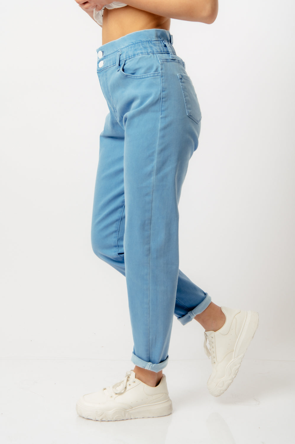 Παντελόνι denim paperbag