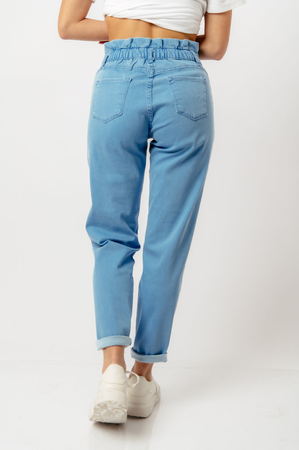 Παντελόνι denim paperbag