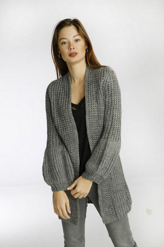 Πλεκτή ζακέτα βαμβακερή