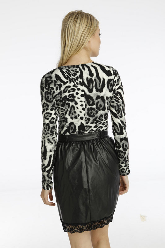 Κορμάκι animal printed