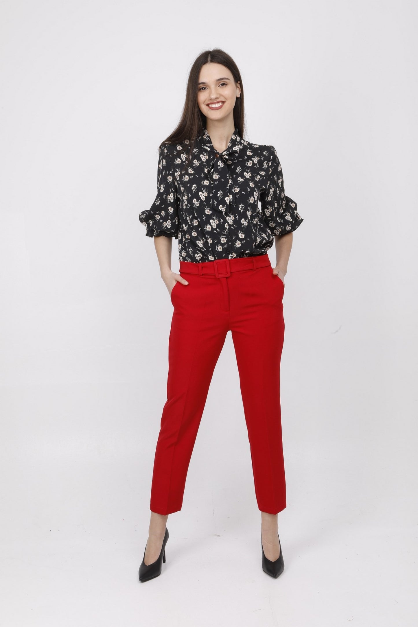 Παντελόνι με ζώνη