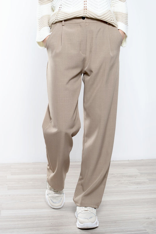 Παντελόνι crepe βελουτέ