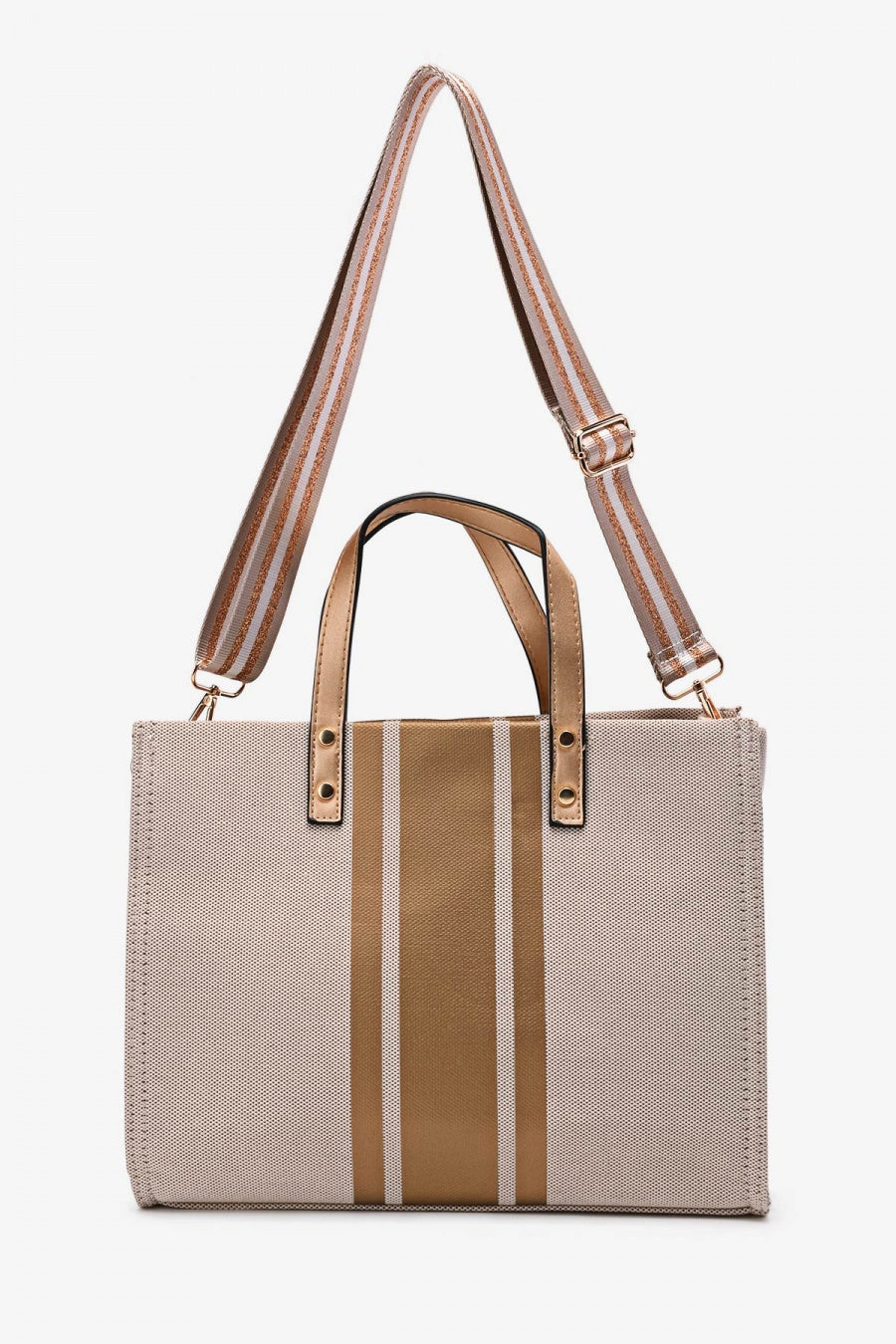 Tote handbag δερματίνης με ιμάντα