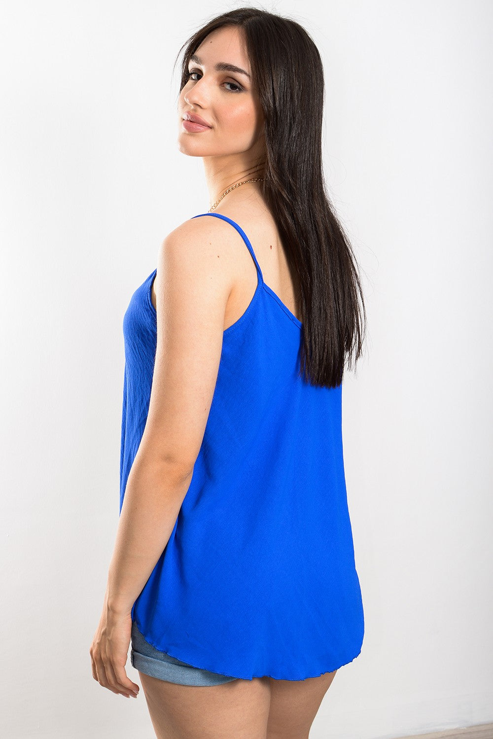 Top crepe oversized