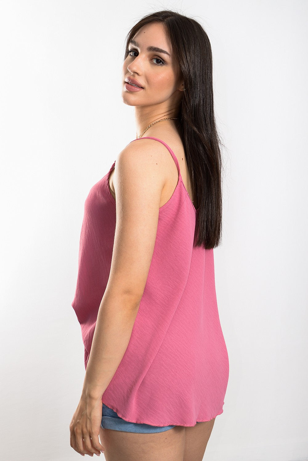 Top crepe oversized