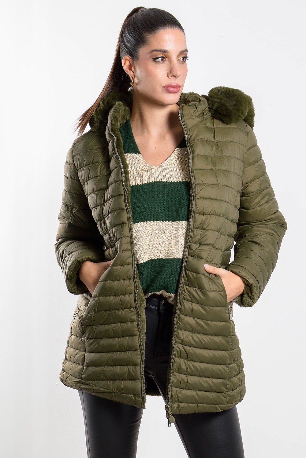 Μπουφάν διπλής όψης