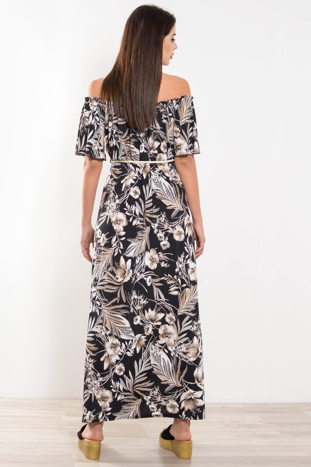 Φόρεμα maxi floral printed