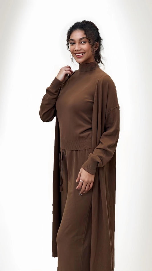 Σετ πλεκτό τρίων τεμαχίων