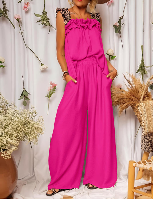 Σετ τοπ και παντελόνα detailed