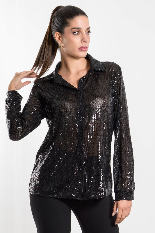Πουκάμισο με παγιέτες