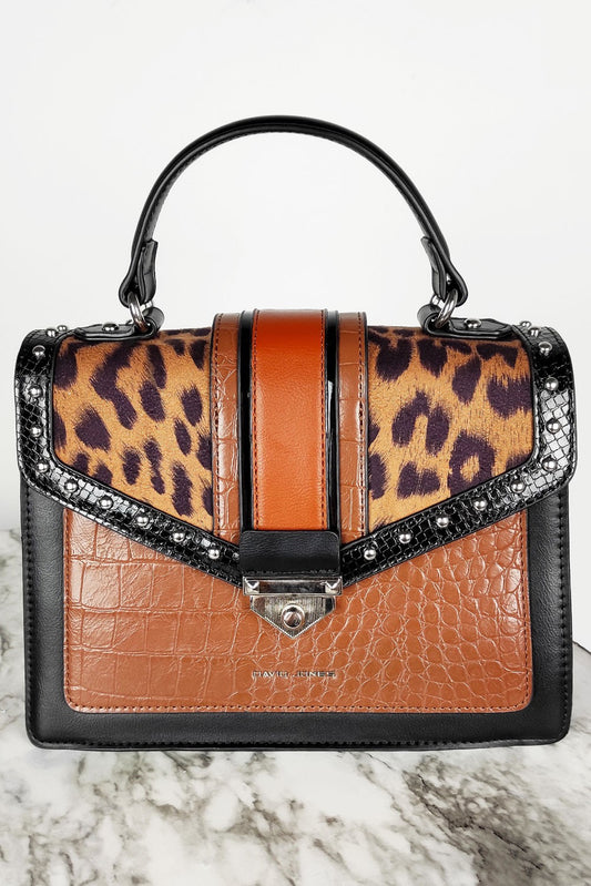 Τσάντα δερματίνης leopard printed