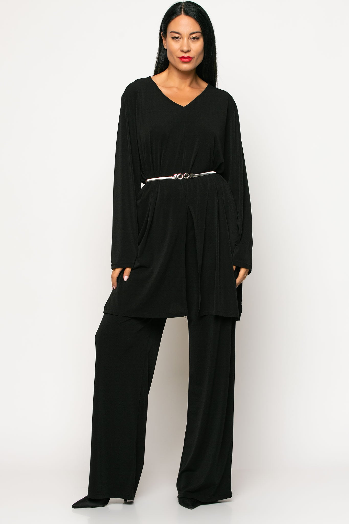 Σετ μπλούζα - παντελόνα oversized