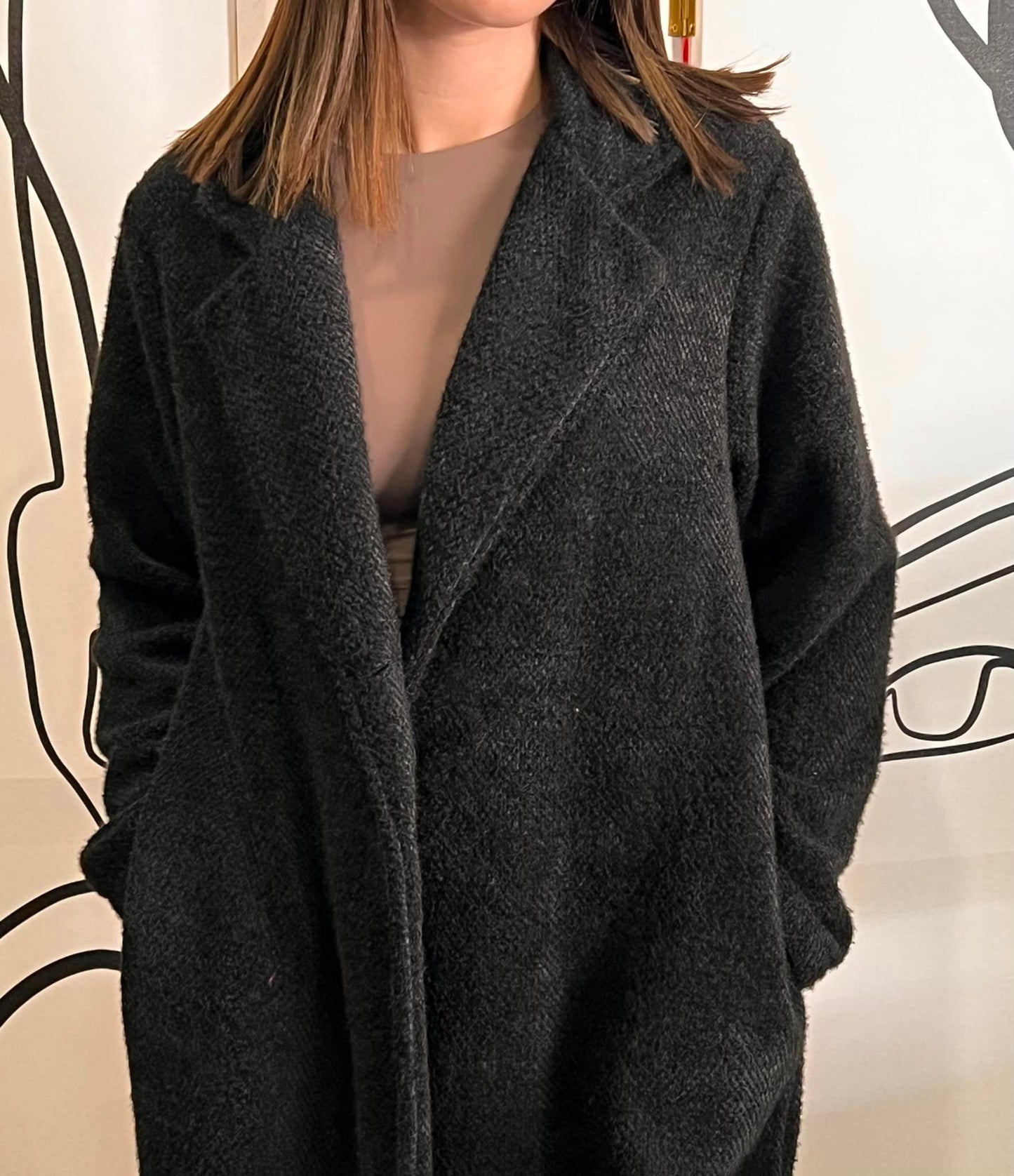Παλτοζακέτα oversized