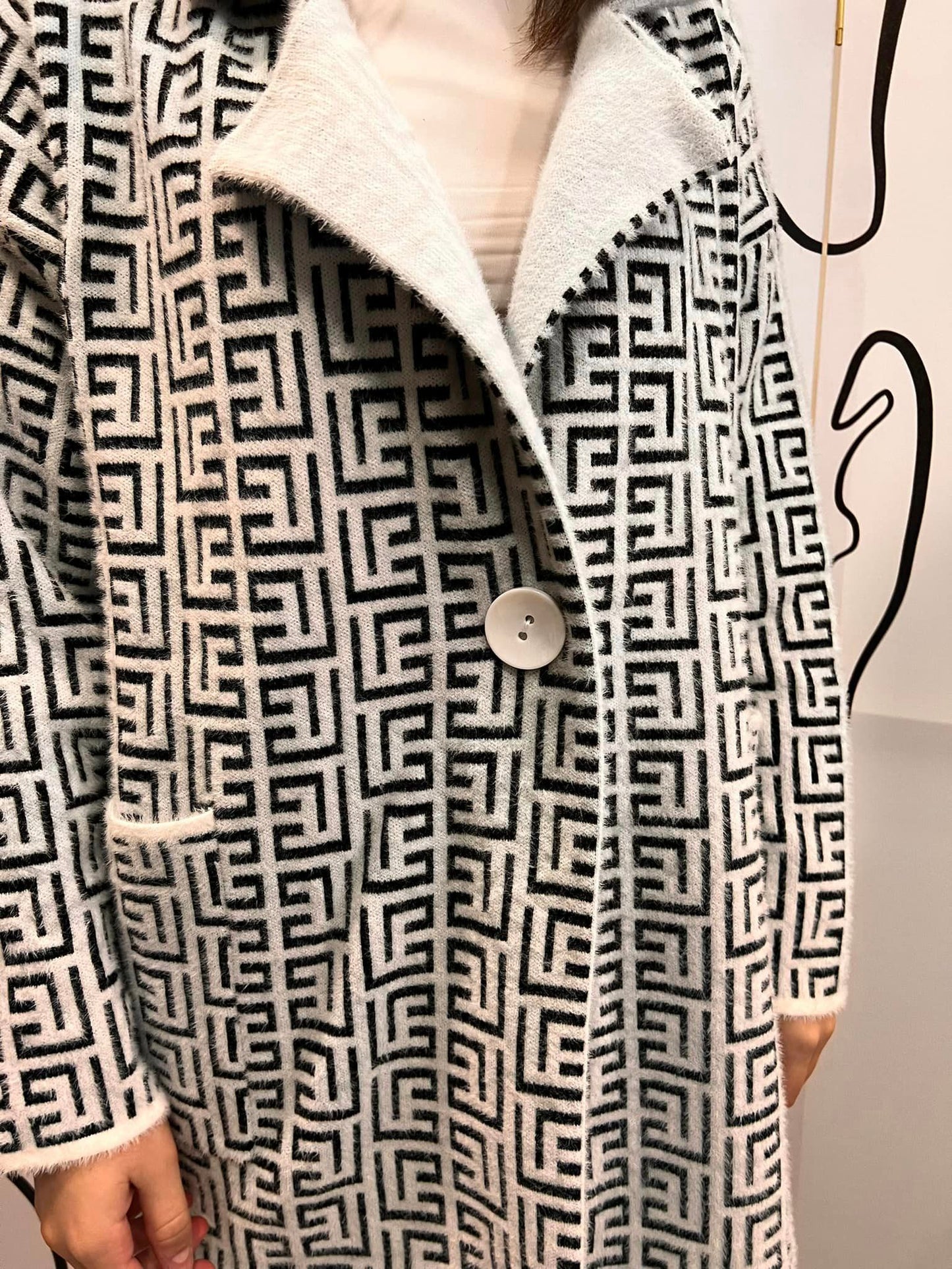 Παλτοζακέτα fluffy