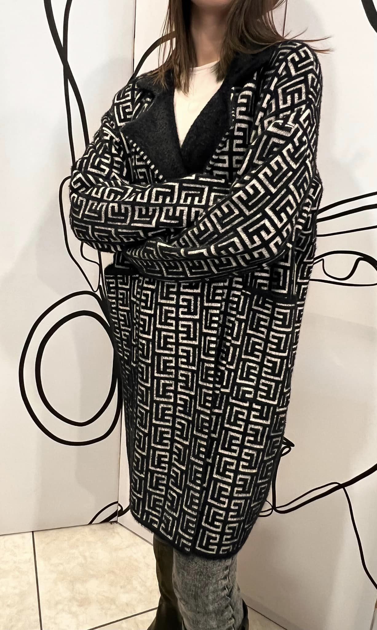 Παλτοζακέτα fluffy