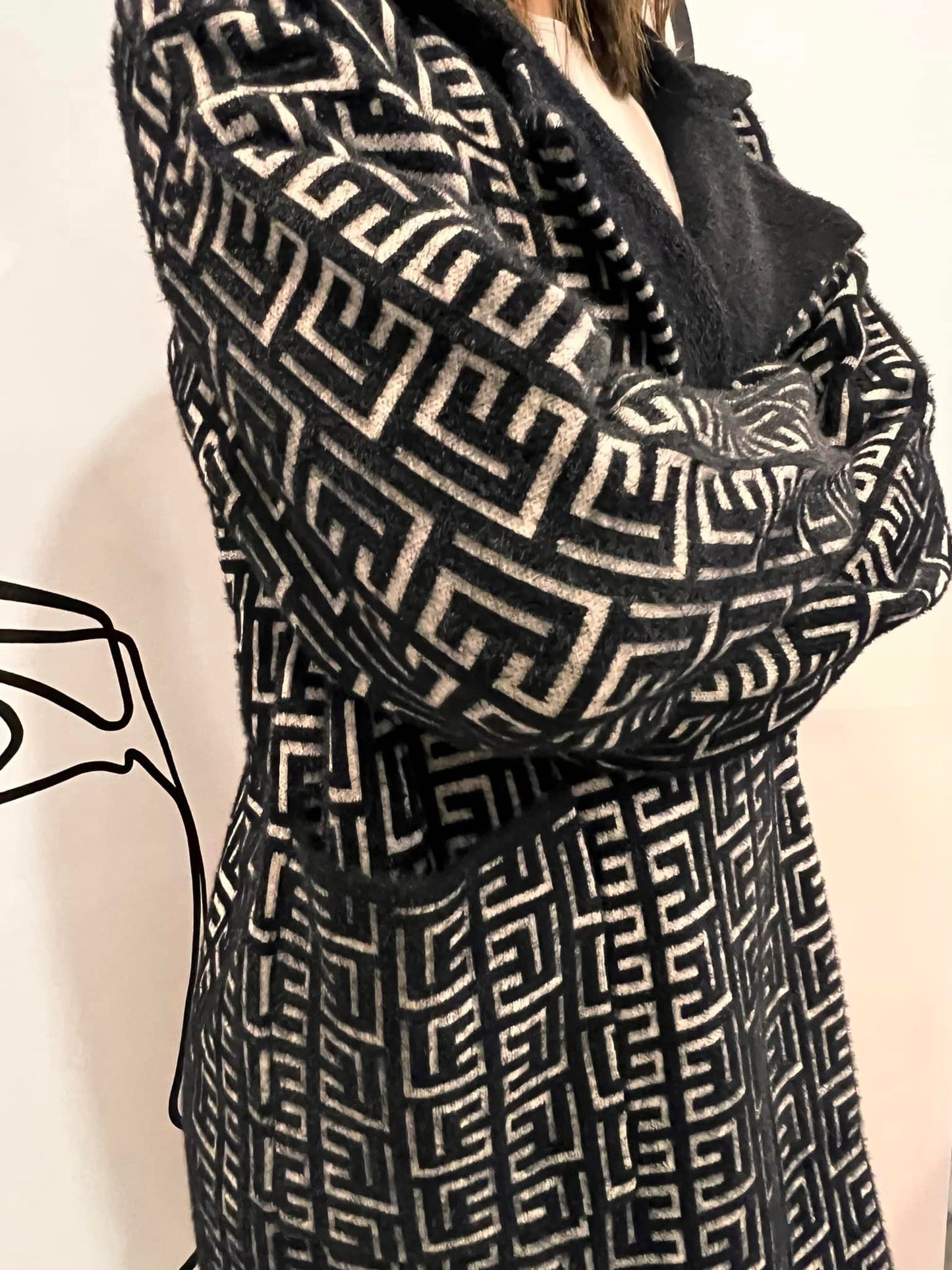 Παλτοζακέτα fluffy