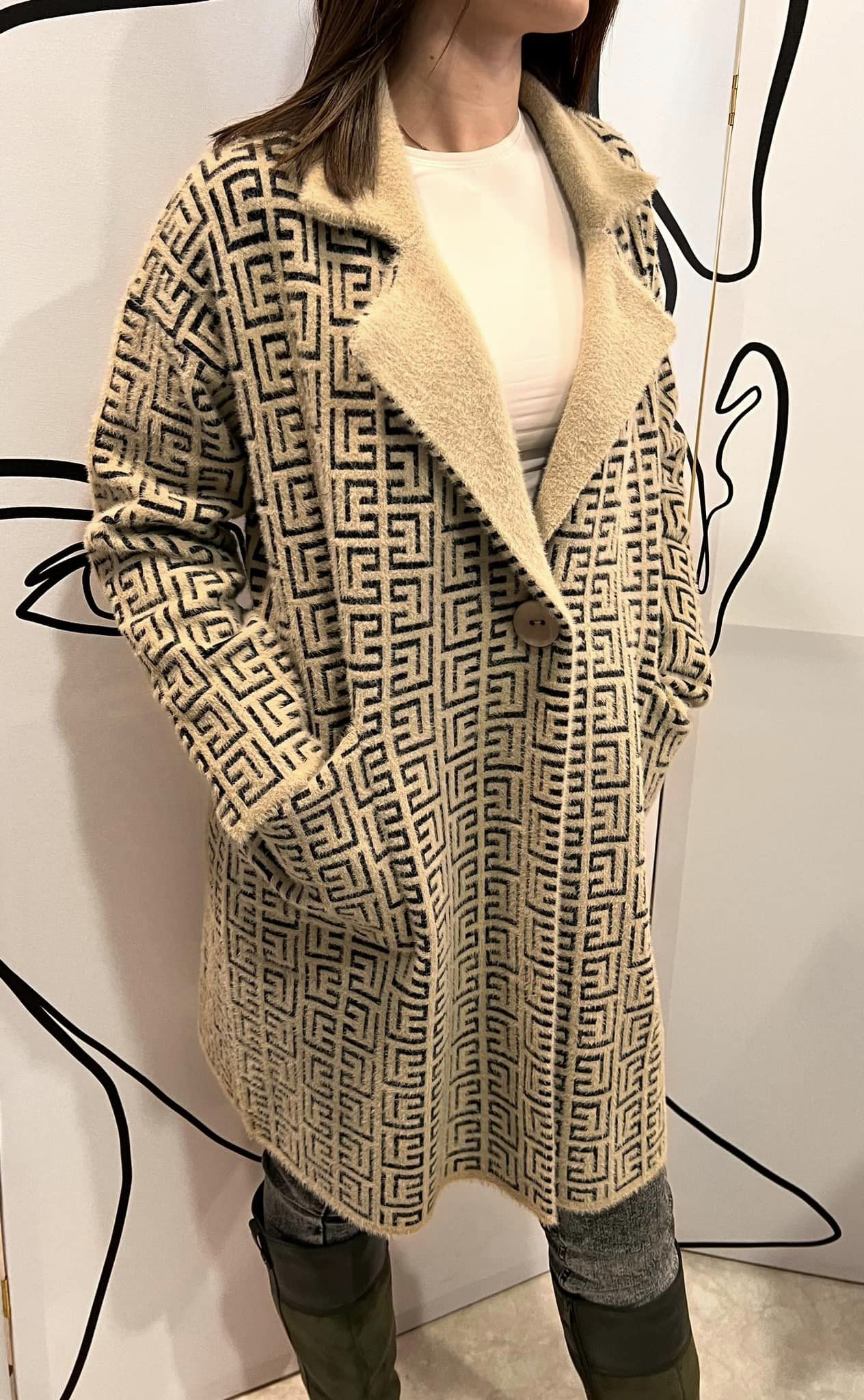 Παλτοζακέτα fluffy